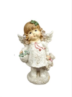 Девочка-ангел  с мишкой - фото 31446